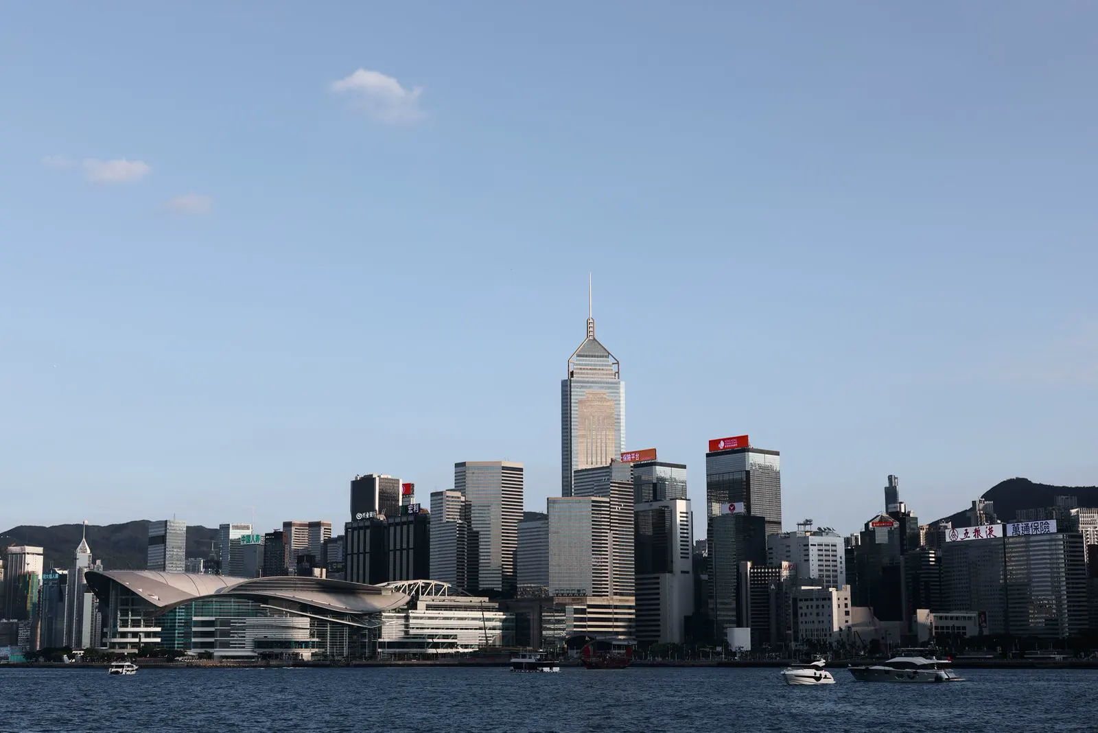 Hong Kong harbour